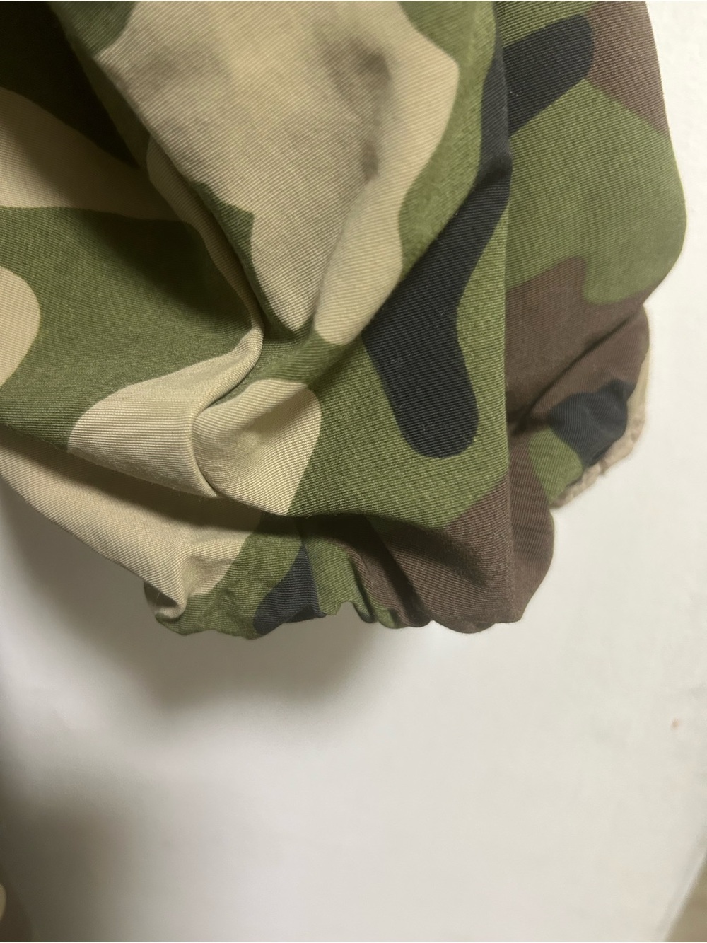 Fear of God ESSENTIALS Woodland Camo Trench Jacket Size XL (Oversize) NWT - Picture 5 of 10